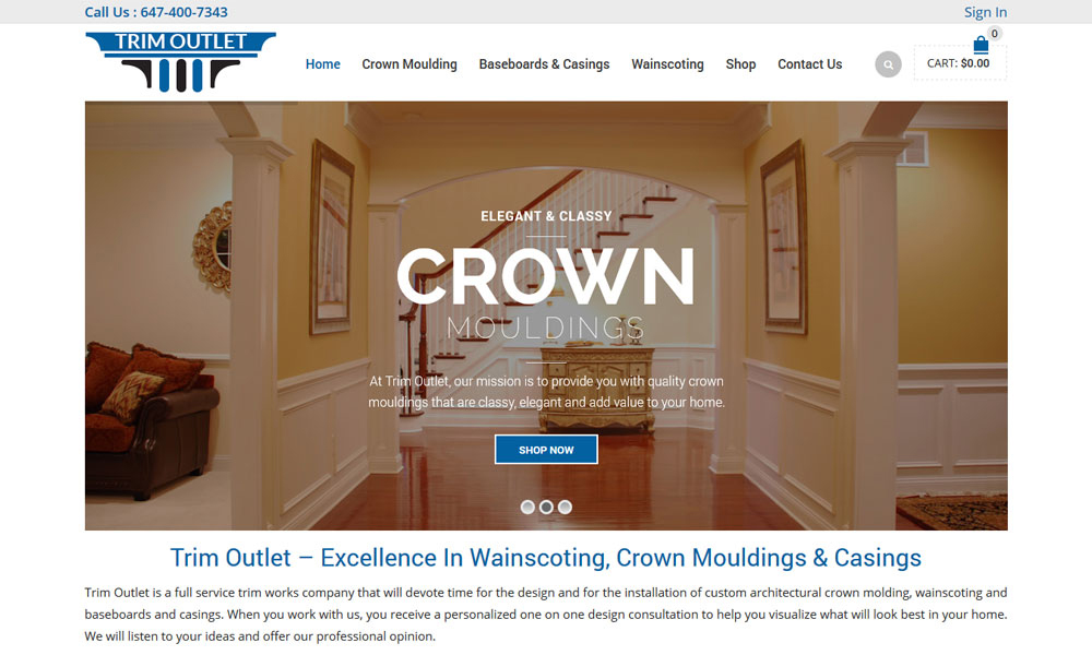 eCommerce Website Design Oakville