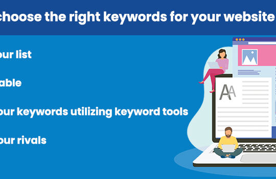 How to choose the right keywords for your website content