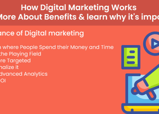 How Digital Marketing Works – Read More About Benefits & learn why it’s important?