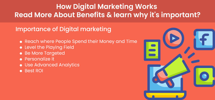 How Digital Marketing Works - Read More About Benefits & learn why it's important?
